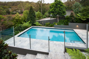 swimming pool glass quality fencing