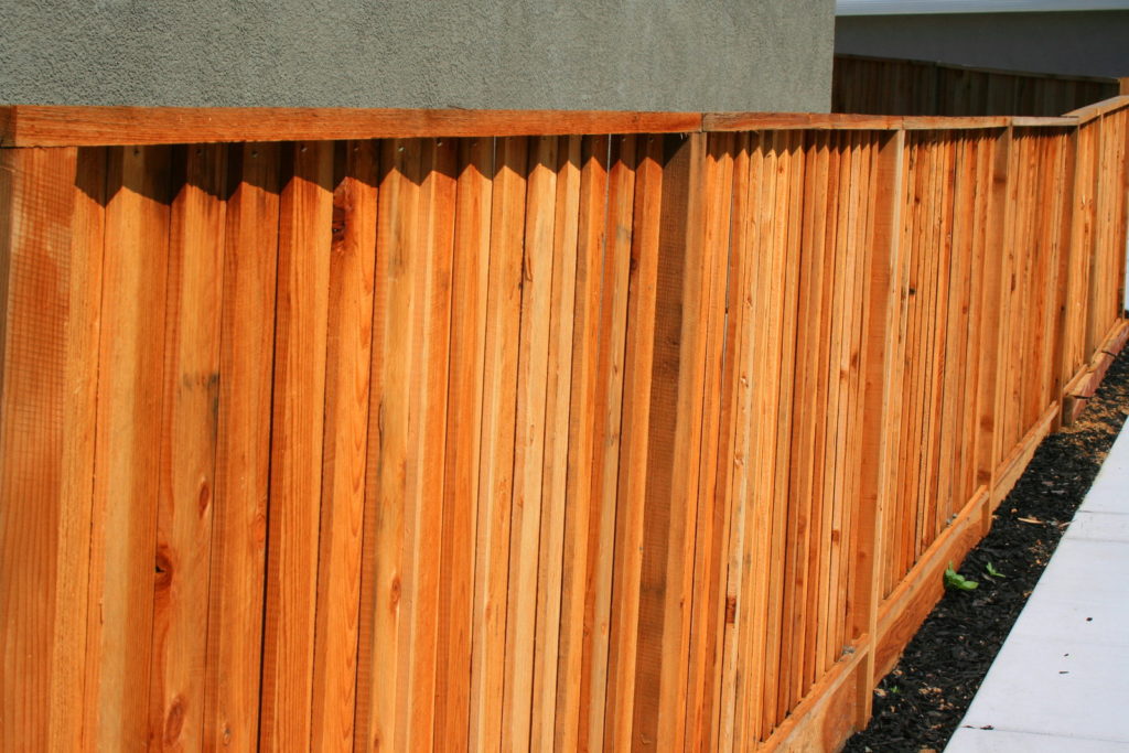 wood fence