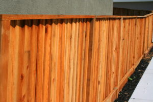 wood fence